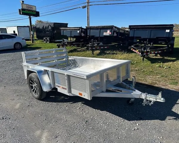 2024 Sport Haven 5×8 Utility Trailer - Aluminum Deck