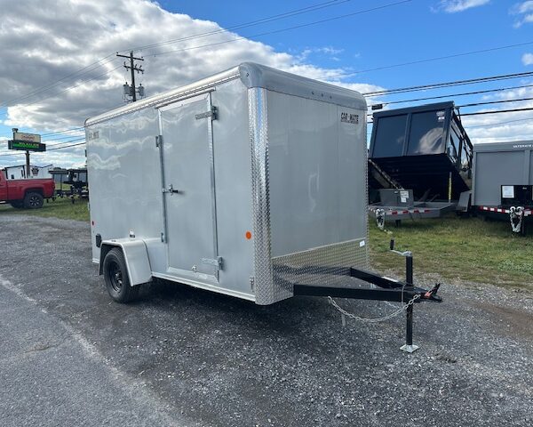Car Mate 6 x 12 Enclosed Cargo Trailer - 6" Added Height