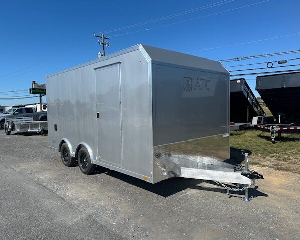 ATC 8.5 x 16 Aluminum Enclosed Car Trailer
