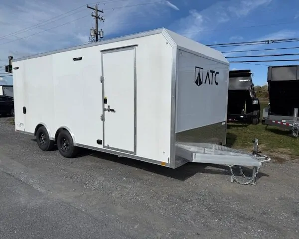 ATC 8.5 x 20 Aluminum Enclosed Trailer- Barn Doors