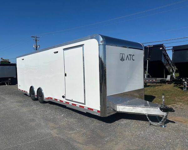 ATC 8.5 x 28 Aluminum Enclosed Car Trailer - ROM 550