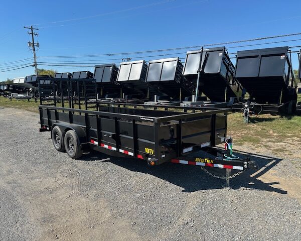 Big Tex 7 x 18 Landscape Utility Trailer - Split Landscape Gate