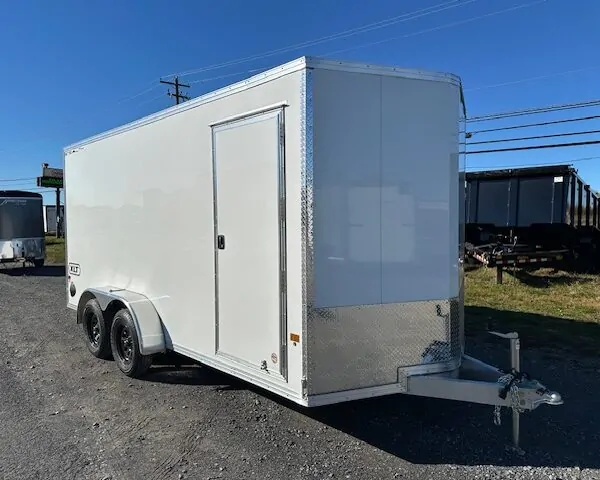Ding & Dent Cargo Pro 7 x 16 V-Nose Aluminum Cargo Trailer