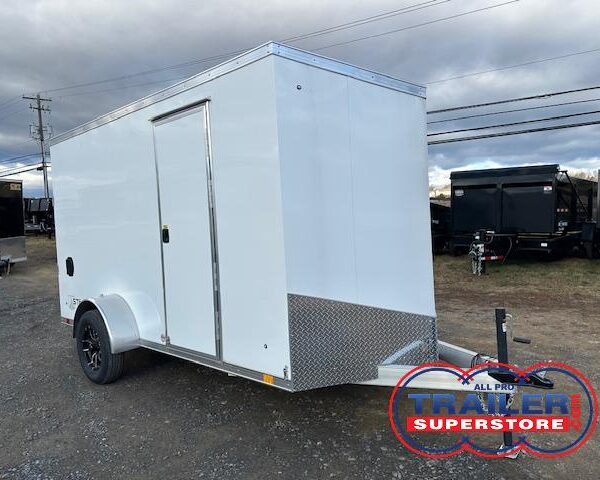 ATC 6 x 12 Aluminum Enclosed Cargo Trailer - Torsion Axle