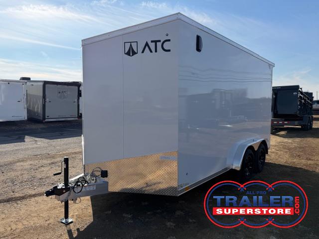 ATC 7.5 x 14 Aluminum Enclosed Cargo Trailer - Spoiler
