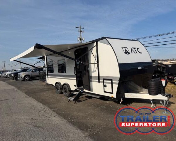 ATC 7.5 x 24 Aluminum Travel Trailer Toy Hauler - PLA 450