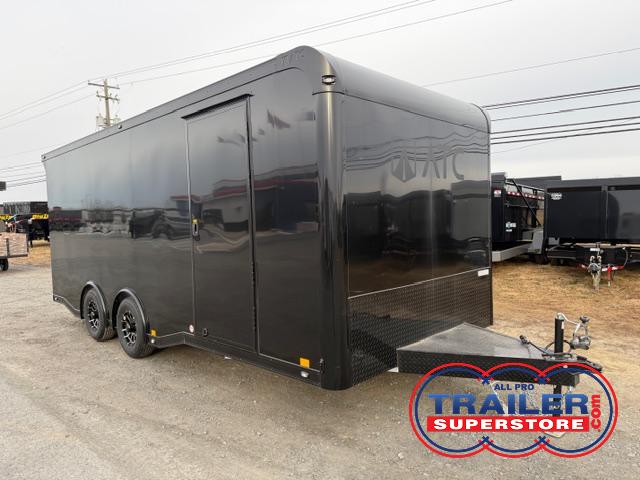 DEMO ATC 8.5 x 20 Aluminum Enclosed Car Hauler – Escape Door