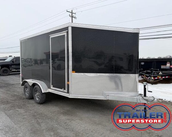 Cargo Pro Stealth 7 x 12 V-Nose Aluminum Dual Axle Cargo Trailer