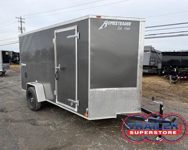 Homesteader 6 x 12 V-Nose Enclosed Trailer