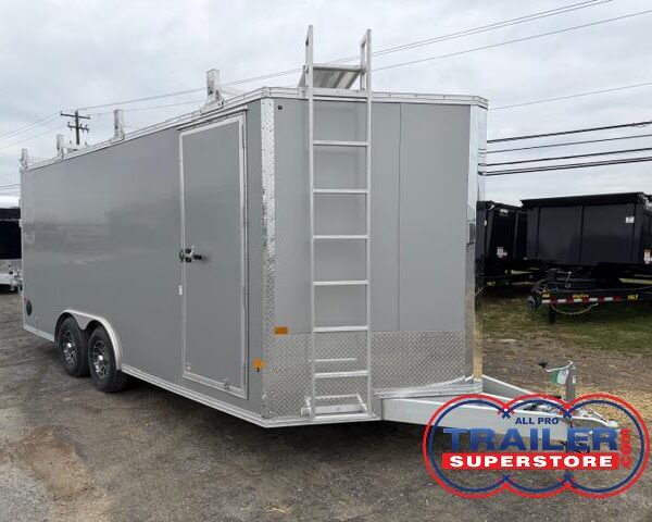 Cargo Pro 8.5 x 18 Aluminum Enclosed Trailer -Contractor Package