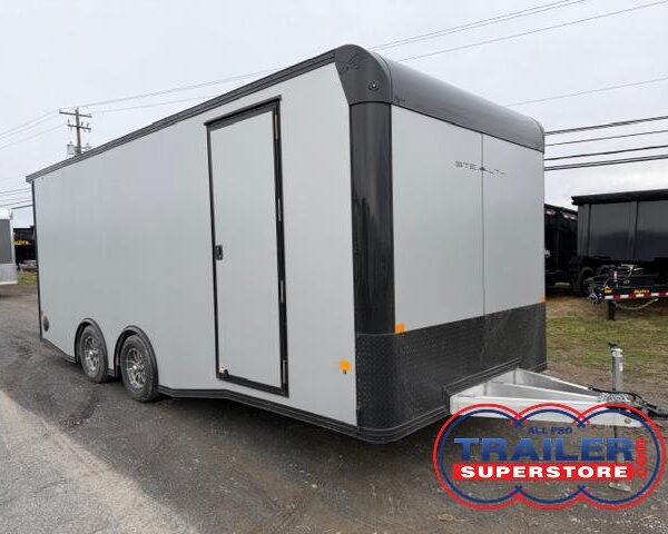 Cargo Pro 8.5 x 20 Stealth Enclosed Car Trailer - Black Trim