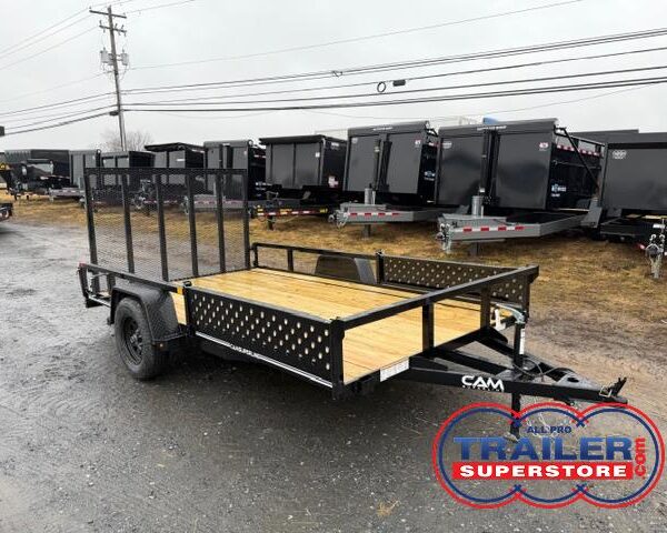 Cam Superline 7 x 12 Landscape Utility Trailer - Side ATV Ramps
