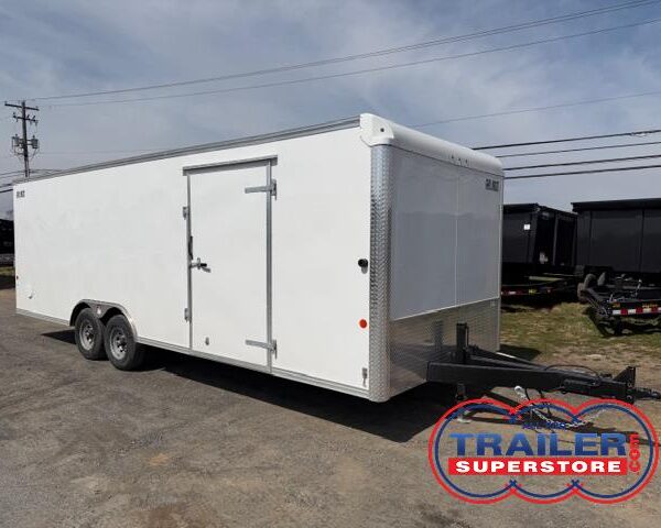 Car Mate 8.5 x 24 Enclosed Car Trailer - Escape Door