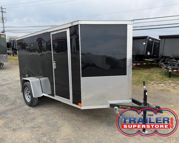 Covered Wagon 5 x 10 Enclosed Cargo Trailer - Side Door