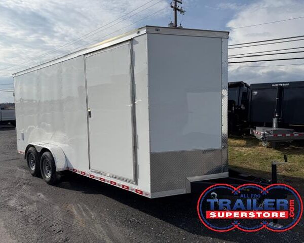 Covered Wagon 7 x 18 Enclosed Cargo Trailer - E-Track