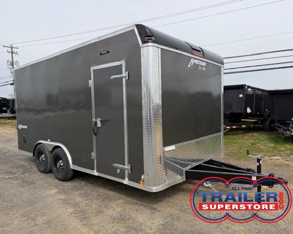 Homesteader 8.5 x 16 Enclosed Car Trailer - Extended Tongue