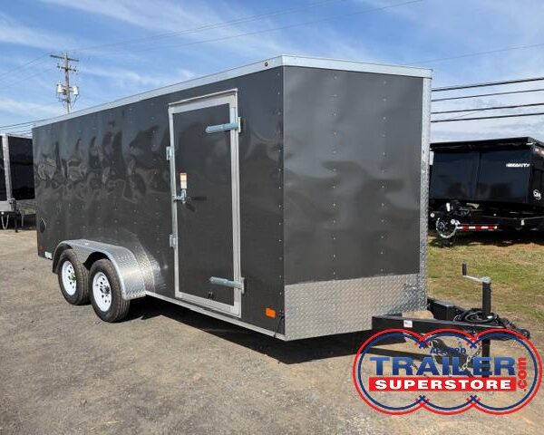 Nexhaul 7 x 16 V-Nose Enclosed Trailer