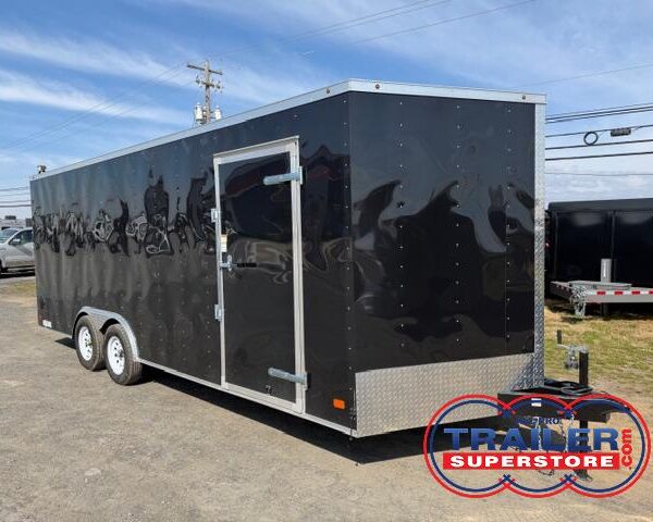 Nexhaul 8.5 x 20 V-Nose Enclosed Car Trailer