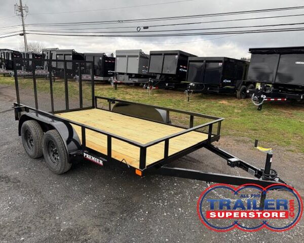 Premier 6.4 x 12 Landscape Utility Trailer