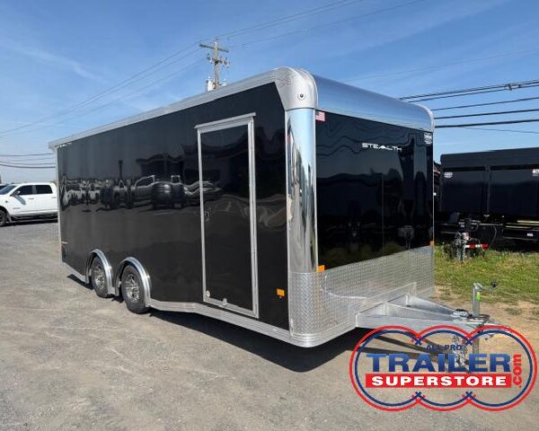 Cargo Pro 8.5 x 20 Stealth Enclosed Car Trailer - Elite Escape Door