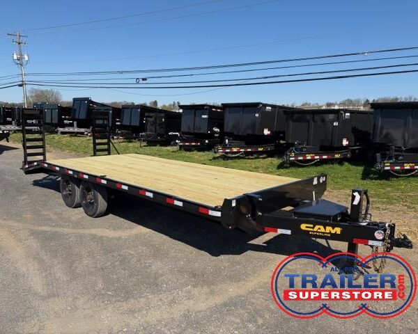 CAM Superline 8.5 x 22 Deckover Equipment Trailer - 8k Axles