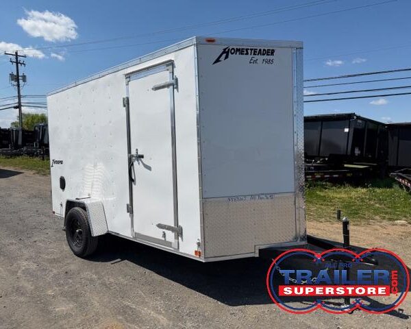 Homesteader 6 x 12 V-Nose Cargo Trailer - Added Height