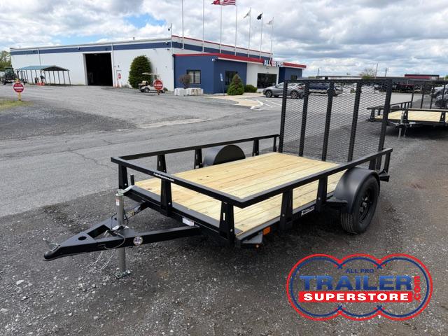 HTC 6 x 10 Landscape Utility Trailer - Rear Landscape Gate