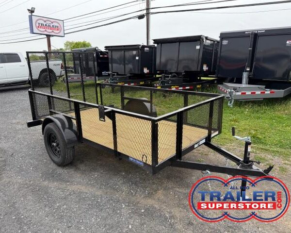 Triple Crown 5 x 10 Landscape Utility Trailer - Mesh Sides