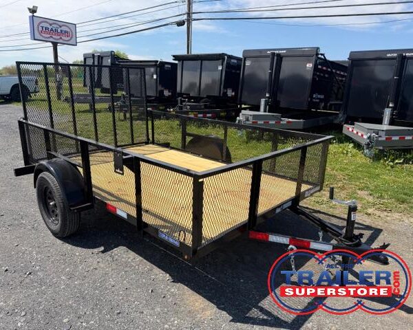 Triple Crown 6 x 10 Landscape Utility Trailer - Mesh Sides