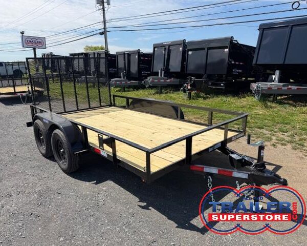 Triple Crown 6 x 12 Landscape Utility Trailer - Tandem Axle