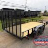 Triple Crown 6 x 14 Landscape Utility Trailer - Tandem Axle