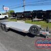 Timpte 7×18 Aluminum Open Car Hauler - Slide Out Ramps