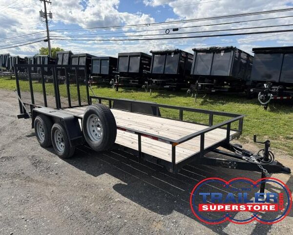 2023 Ringo 6 x 16 Landscape Utility Trailer - Rear Ramp Gate