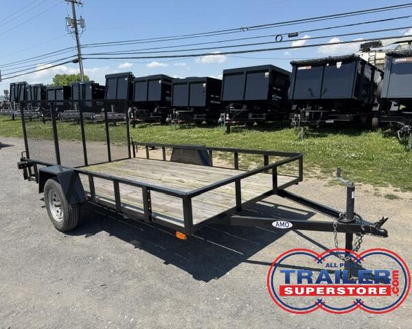 2024 AMO 6 x 12 Low Side Utility Trailer