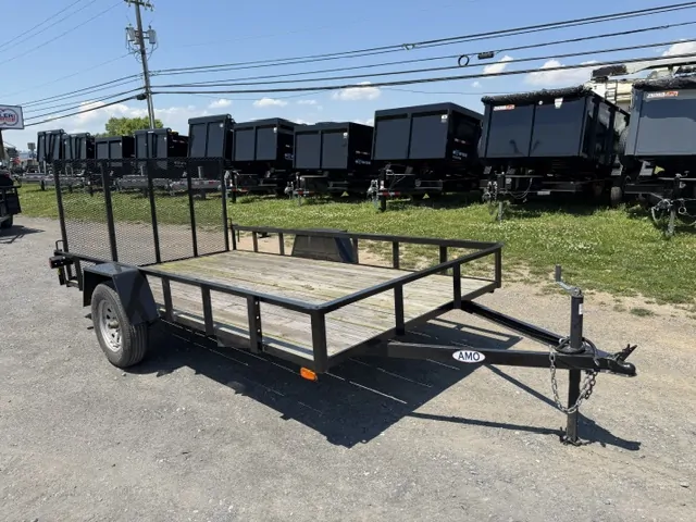 2024 AMO 6 x 12 Low Side Utility Trailer
