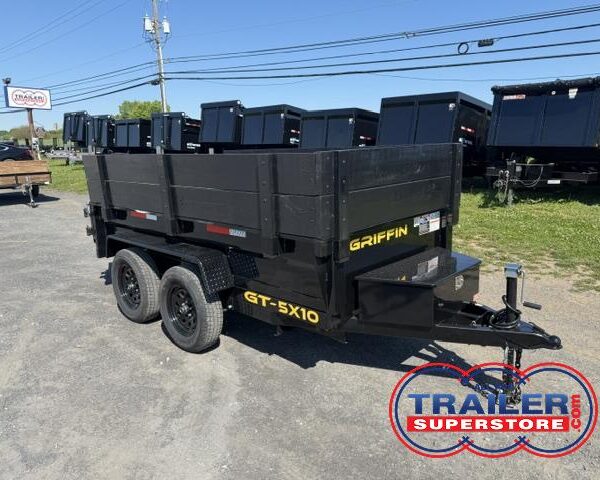 2024 Griffin 5 x 10 Low Profile Dump Trailer