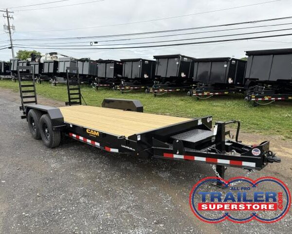 CAM Superline 7 x 18 Equipment Trailer - 7k Axles