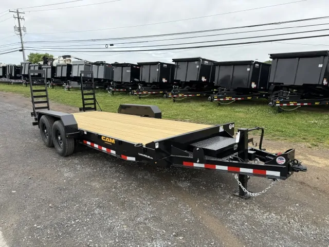 CAM Superline 7 x 18 Equipment Trailer – 7k Axles