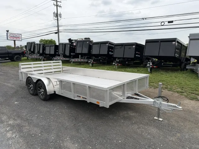 2026 Sport Haven 7×16 Aluminum Utility Trailer – Deluxe Package