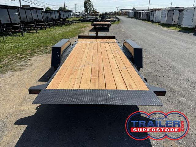 BWise 7 x 20 Low Profile Split-Tilt Equipment Trailer - 8K Axles