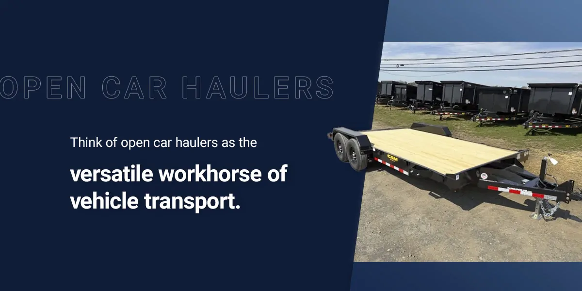 An open car hauler from CAM Superline