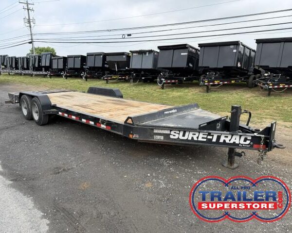 2025 Sure Trac Low Profile 7 x 22 Equipment Trailer