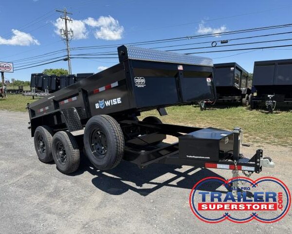 BWise 7 x 12 Low Profile Dump Trailer - Tarp Kit