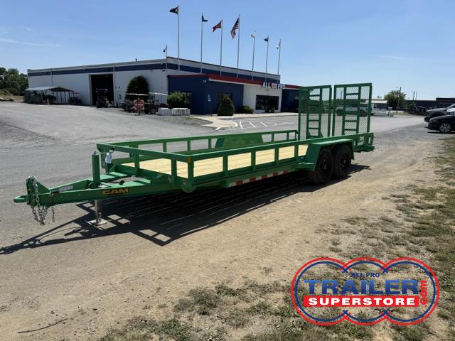 Cam Superline 7 x 20 Landscape Utility Trailer- Landscape Gate