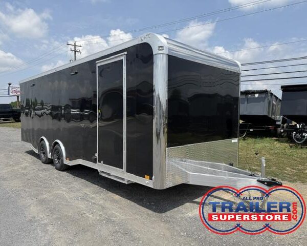 ATC 8.5 x 24 Aluminum Enclosed Car Trailer - Escape Door