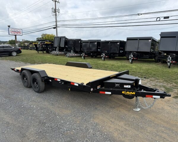 Cam Superline 7 x 18 Car Hauler- Power Tilt