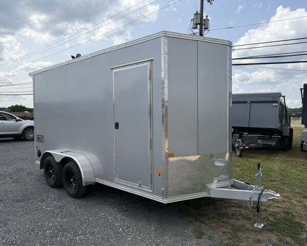 Cargo Pro 7 x 14 V-Nose Aluminum Cargo Trailer - Spoiler