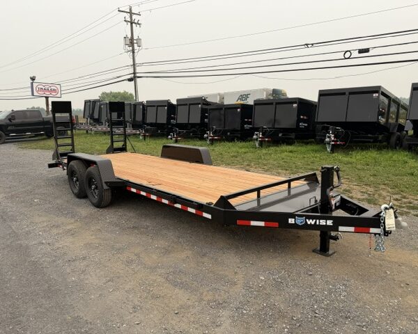 BWise 7 x 20 Heavy Duty Equipment Trailer