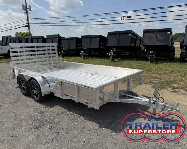 2027 Sport Haven 7×14 Aluminum Landscape Trailer - HD Ramp