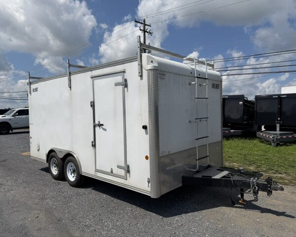 2019 Car Mate 8.5 x 16 Enclosed Cargo Trailer - Contractor Package